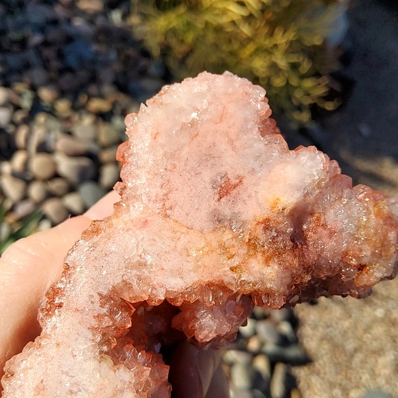 HUGE Sparkling Red Quartz Display Specimen- Collector's Grade - Picture 9 of 15